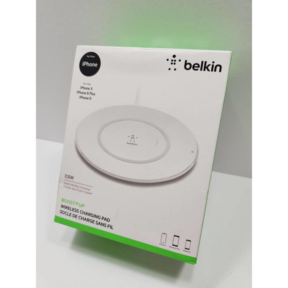 Belkin - Boost Up Wireless Charging Pad for iPhone 7.5W